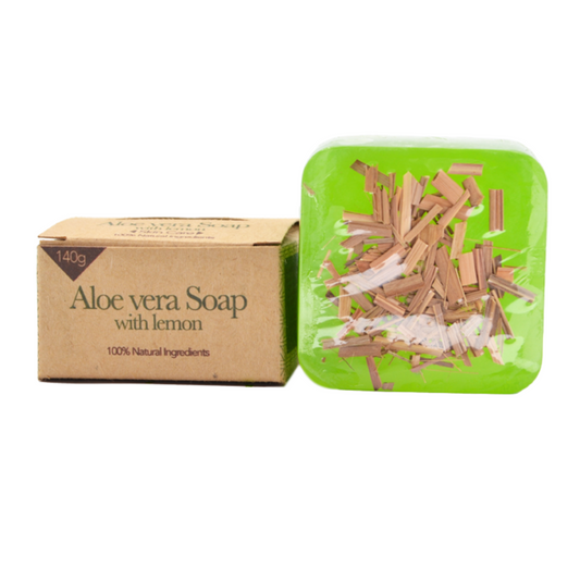 african aloe vera soap with lemon 140gm