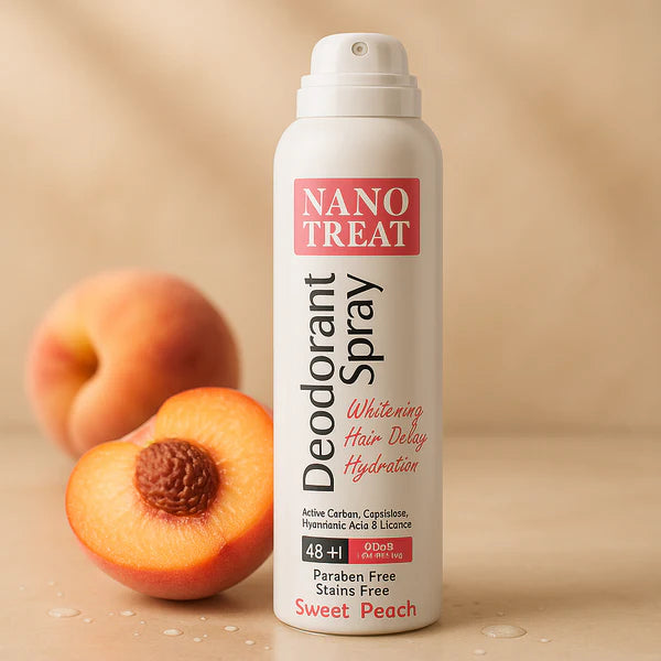 Nano treat deodorant spray sweet peach 150ml