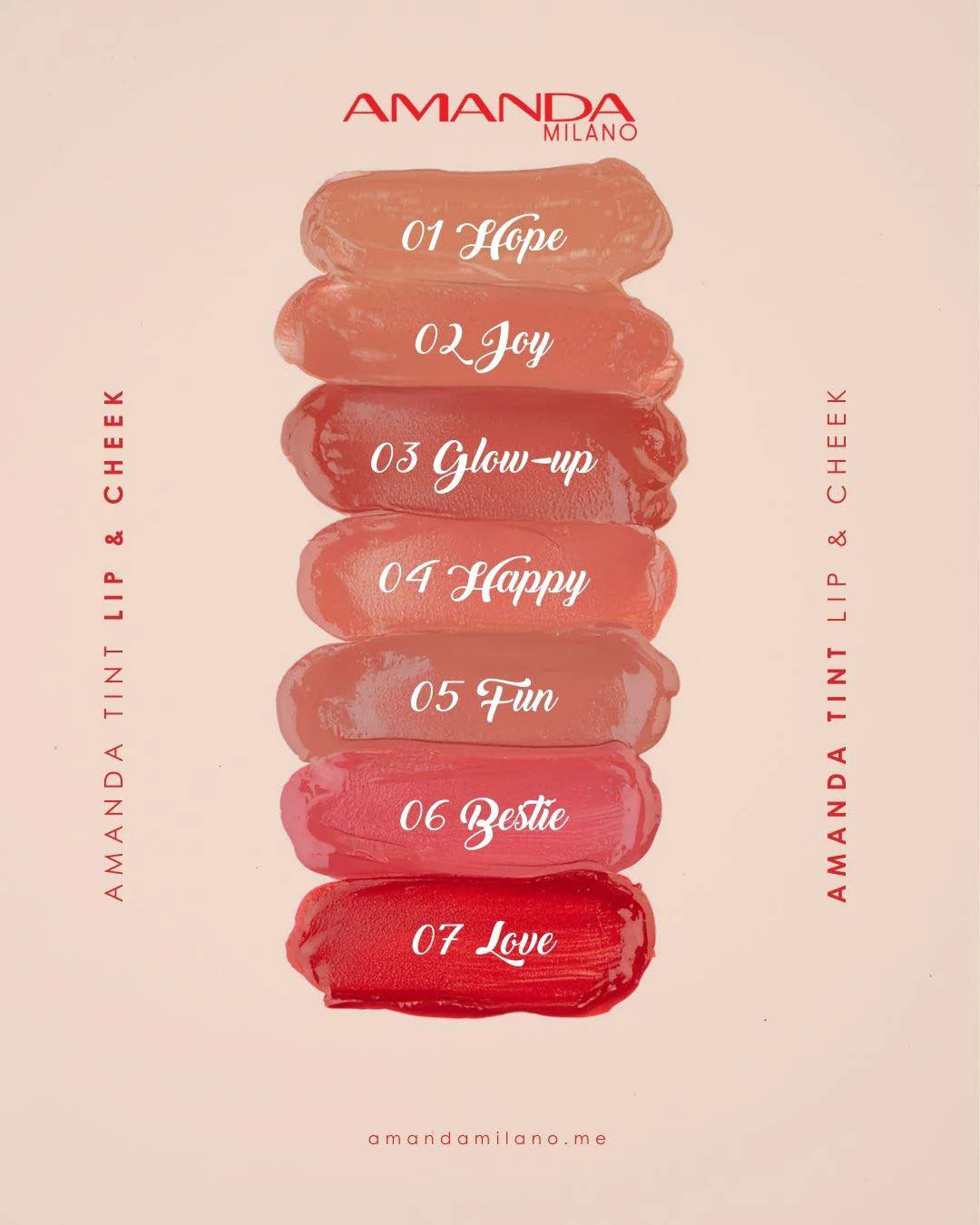 Amanda tint lip & cheek 02