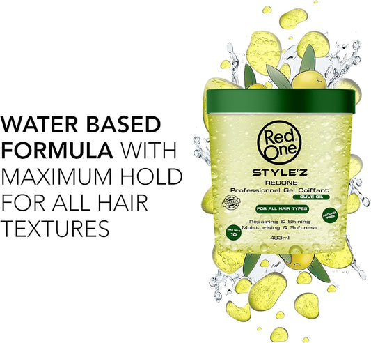 جل تثبيت الشعر ريد وان بزيت الأرغان 483 مل