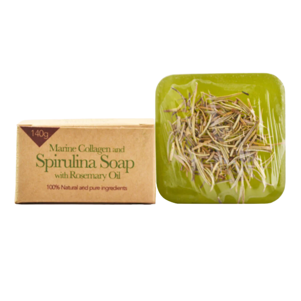 صابون أفريكانا بالكولاجين البحري والسبيرولينا 140 غرام