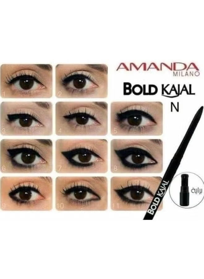 Amanda Milano Bold Kajal - Black