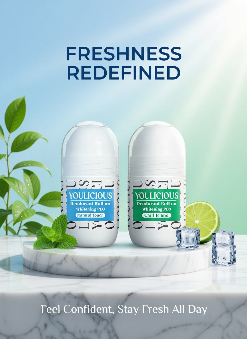 Youlicious roll on natural touch+chill island 50ml