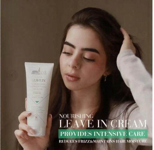 بلسم أفريكانا الذي يُترك على الشعر، خالٍ من الصوديوم، 225 مل