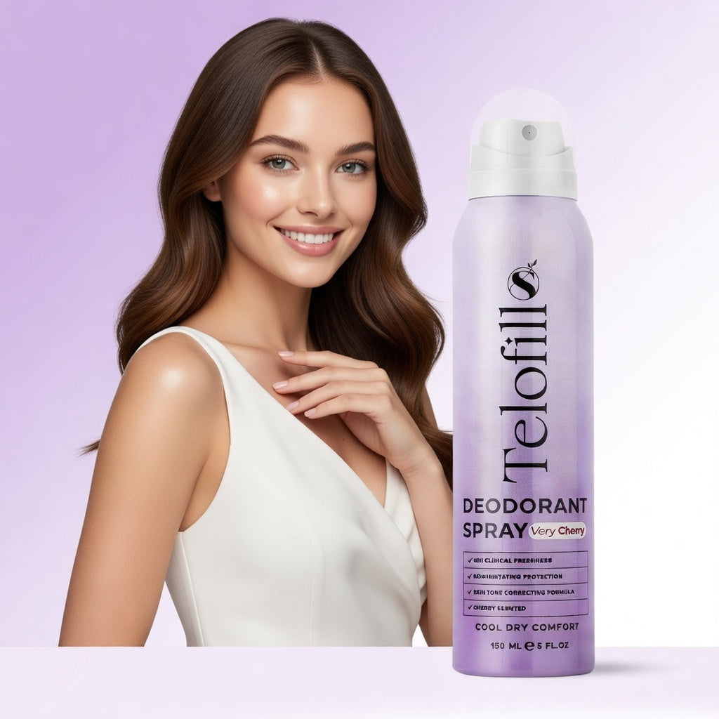Telofill Deodorant Spray Very Cherry 150Ml