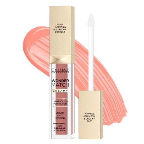 Eveline Wonder Match Liquid Matt Lipstick 09A Milk