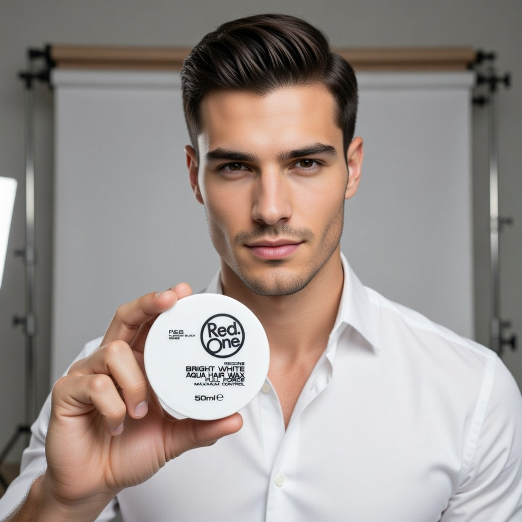 جل شمع الشعر ريد وان برايت وايت أكوا 50 مل
