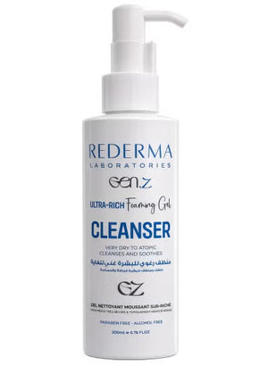 Rederma Ultra Foaming Face Wash for Dry & Sensitive Skin