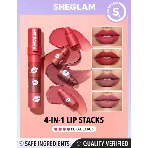 Sheglam Mega Lip Stacks Pink Petal Stack