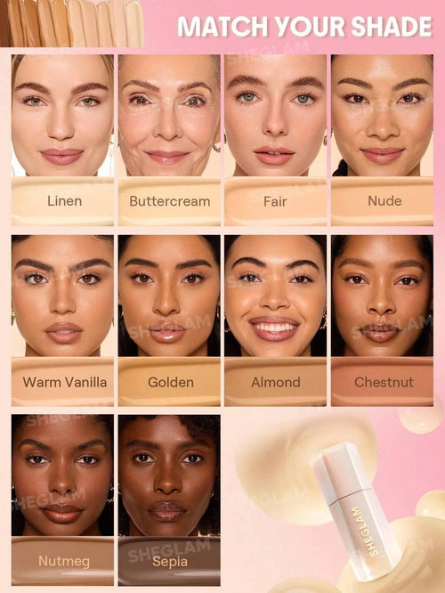 Sheglam  Concealer Hideaway Full coverage-Nude