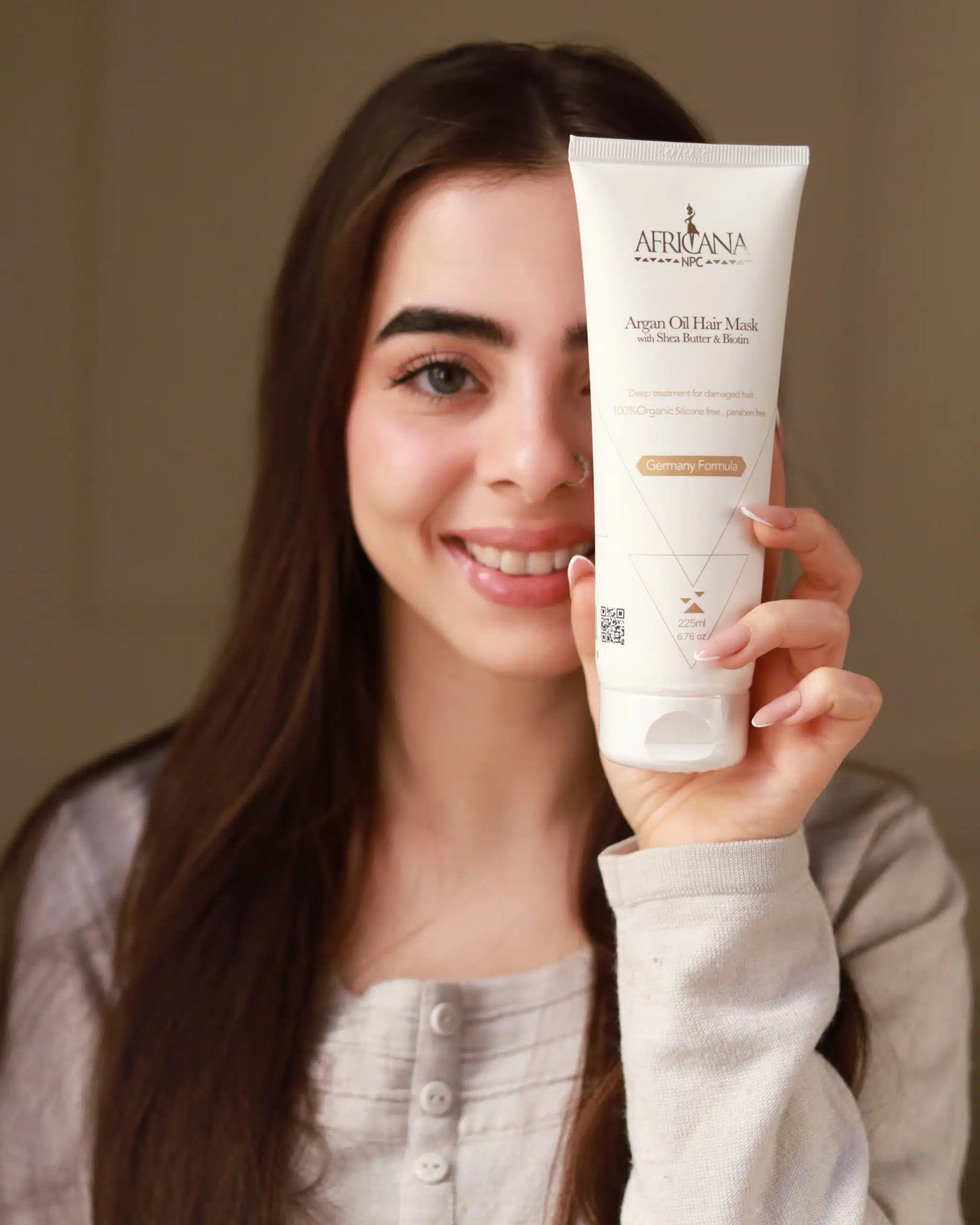 Africana Argan Oil Hair Mask With Shea Butter225 M