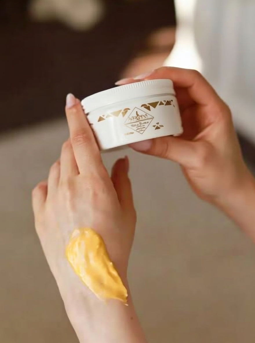 زبدة الشيا الأفريقية الصفراء 75 جم