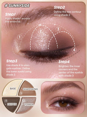 SHEGLAM Daydreamer Palette-Sunny Side