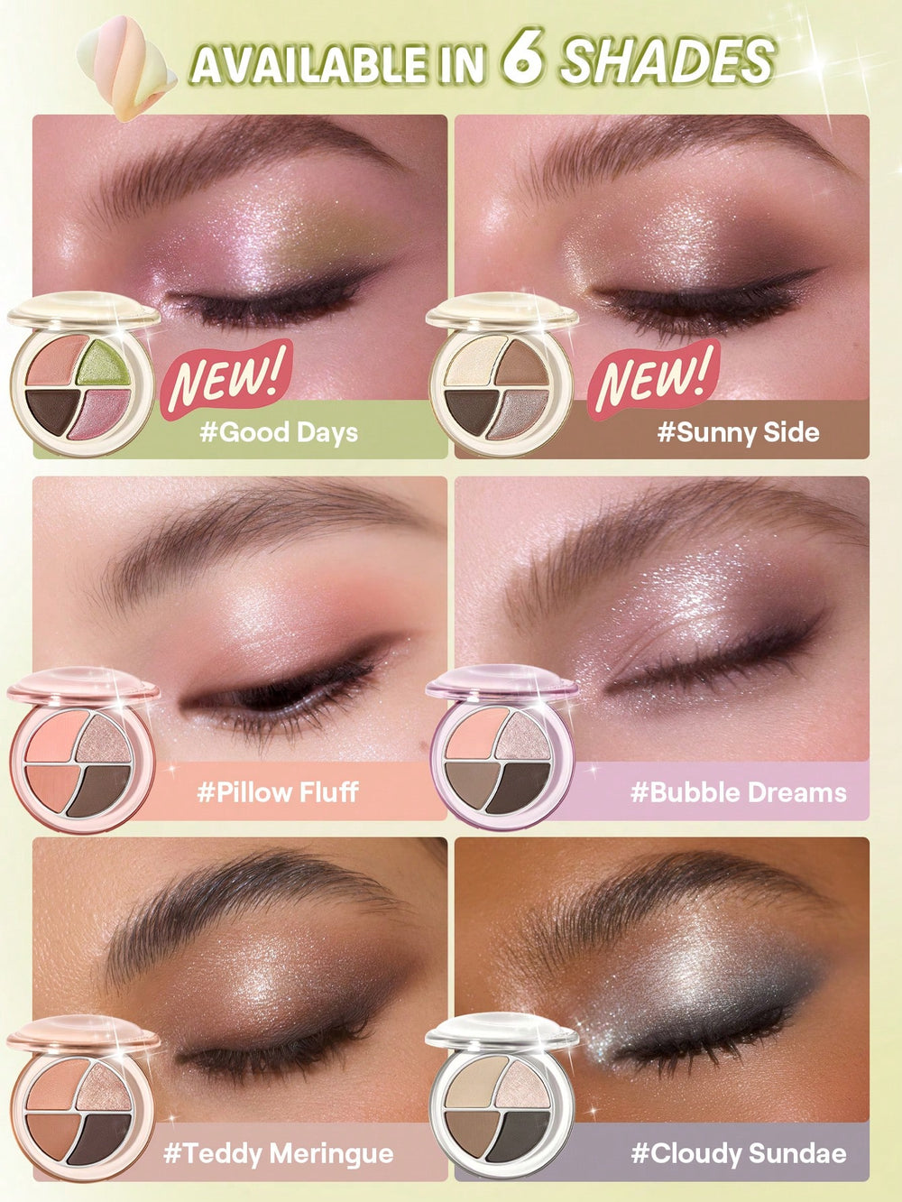 SHEGLAM Daydreamer Palette-Sunny Side