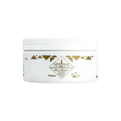 زبدة الشيا الأفريقية الصفراء 75 جم