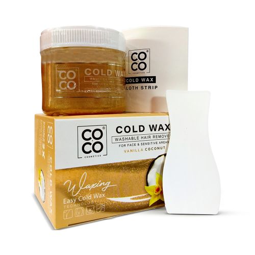 Coco Wax Cold Wax Vanilla & Coconut 250ml