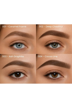 Top Face Pro Comb & Fill Brow Pen 003 Ash Graphite