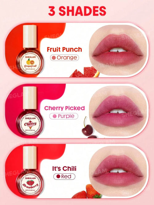 Sheglam Flush Lip & Cheek Tint-Cherry Picked