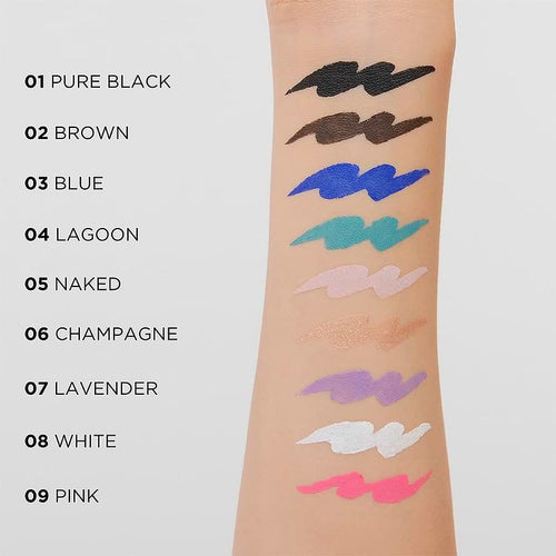 Eveline Variete Gel Eyeliner Pencil 02 Brown
