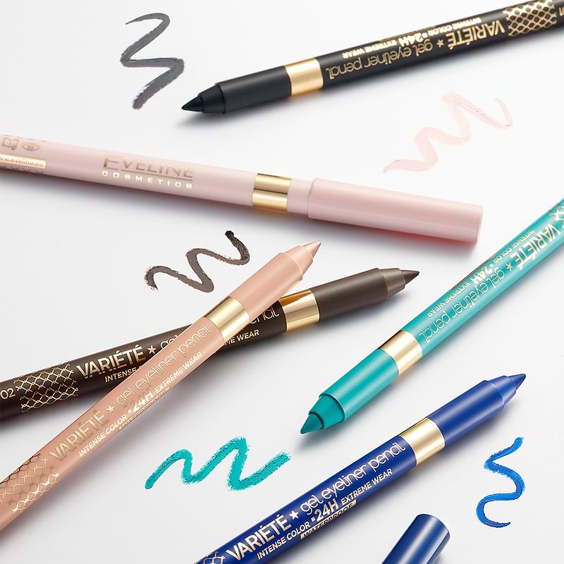Eveline Variete Gel Eyeliner Super Lasting 02 Brow