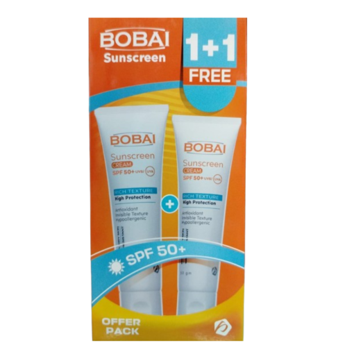 Bobai  Sunscreen cream SPF50 1+1 -50ml