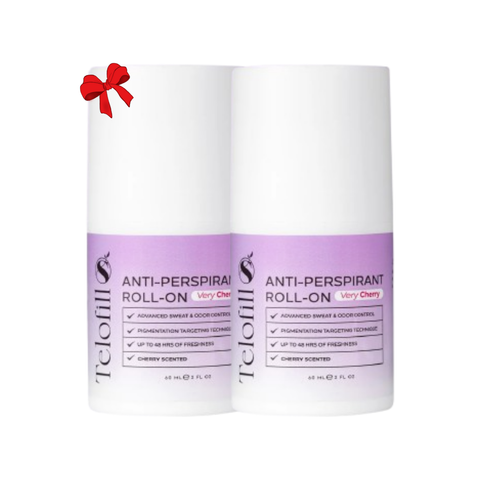 telofill anti perspirant cherry scented promo 1+1 60ml