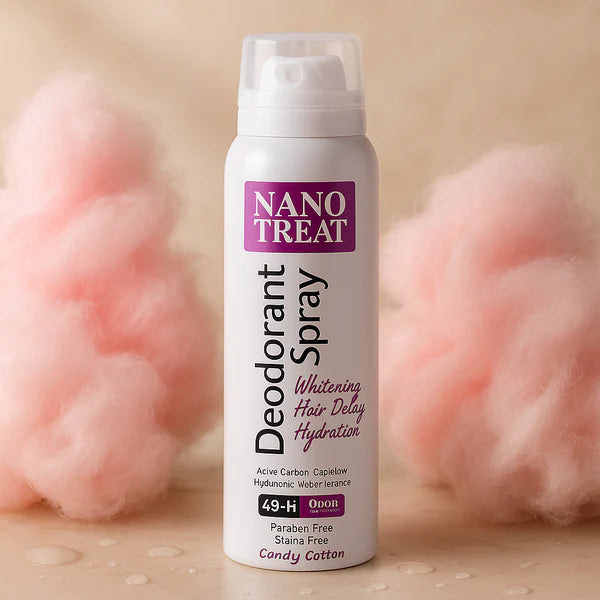 Nano treat deodorant spray candy cotton 150ml