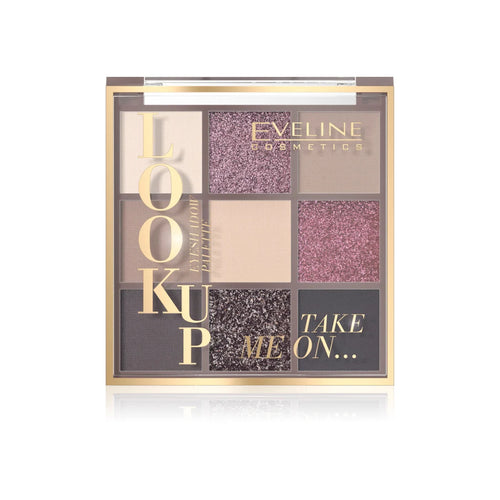 Eveline Look Up Eyeshadow Palette Take Me On 9 Col