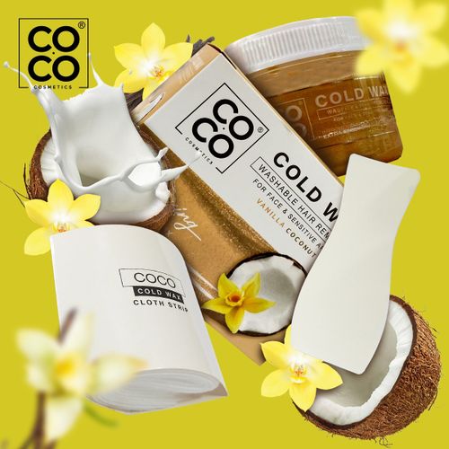 Coco Wax Cold Wax Vanilla & Coconut 250ml