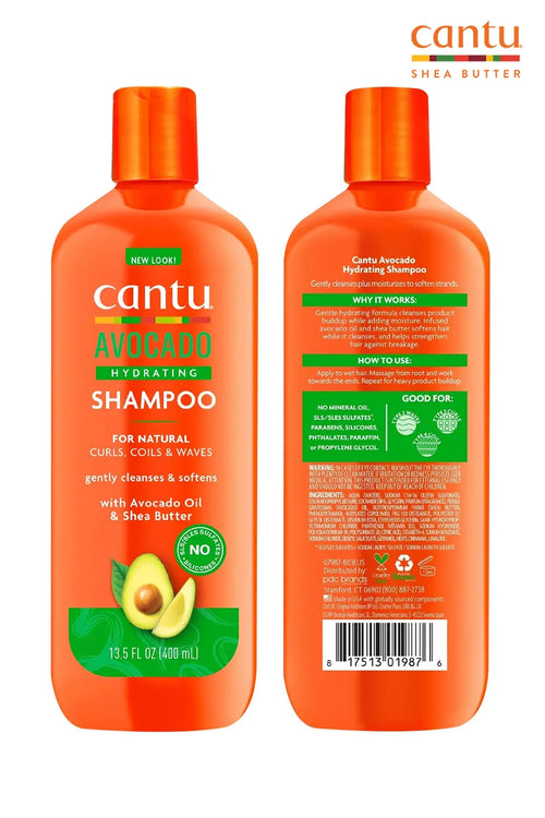Cantu Avocado Hydrating Shampoo 400 ml