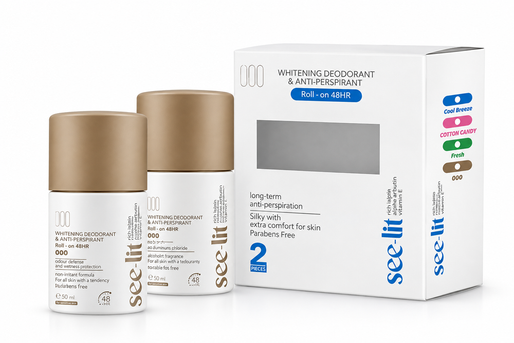 see-lit Roll on whitening deodorant oud 1+1