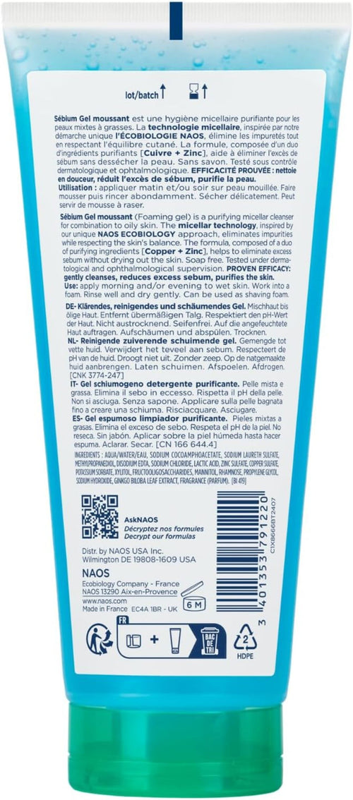 Bioderma Sebium Moussant 100Ml