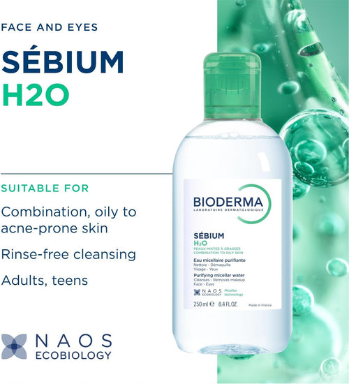 BIODERMA SEBIUM H2O 250ML Green