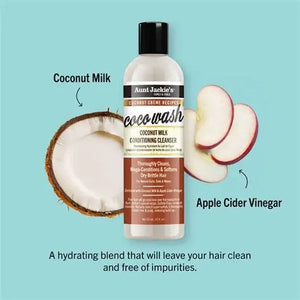 Aunt Jackies Coconut Creme Coco Wash 355ml