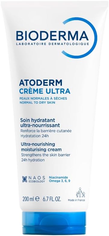 Bioderma Atoderm Ultra Hydrating Nourishing Cream 200Ml