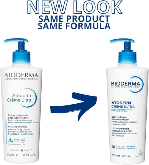 Bioderma Atoderm Crème Ultra Moisturizing Cream 500 Ml