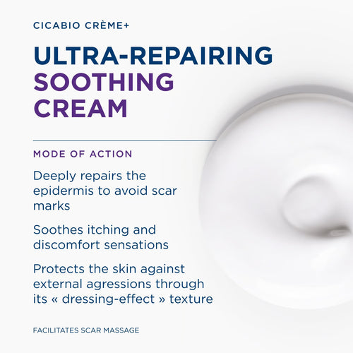 Bioderma Cicabio Restructuring Cream Moisturizing Irritated Skin 40Ml