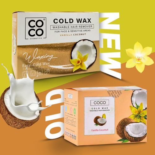 Coco Wax Cold Wax Vanilla & Coconut 250ml