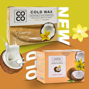 Coco Wax Cold Wax Vanilla & Coconut 250ml