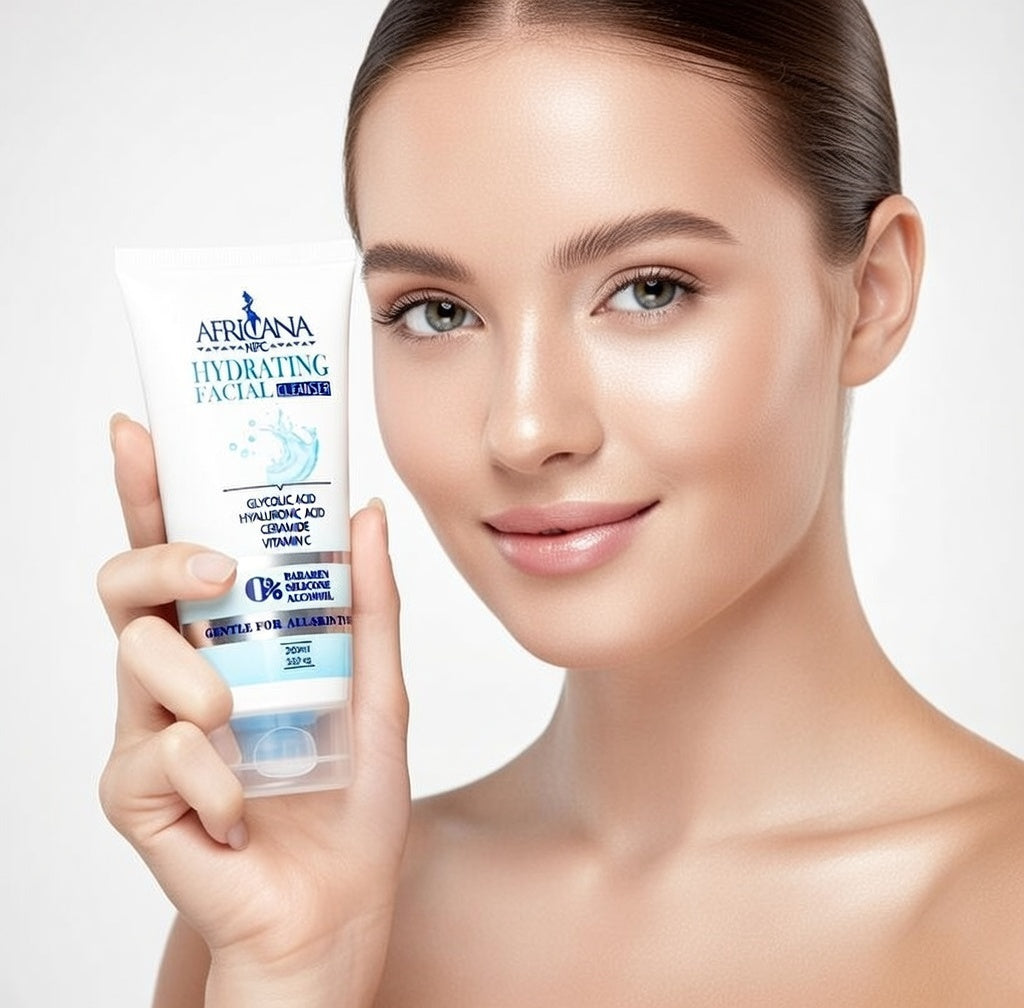 غسول الوجه المرطب من أفريكانا إن بي سي 200 مل