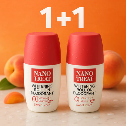Nano treat whitening roll on sweet peach X2 50ML