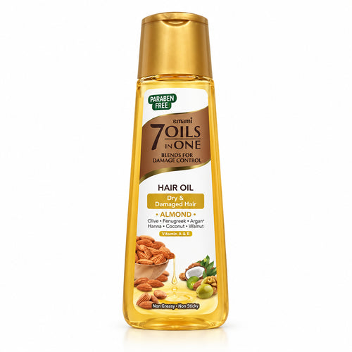 Emami 7 Oils In One Hair Oil Almond 100 ml