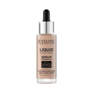 Eveline Liquid Control Foundation Serum 025 Light Rose 30 ml