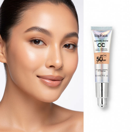 TopFace Natural Glow CC 004 Color Correcting Cream & Concealer 50+ SPF 30 ml