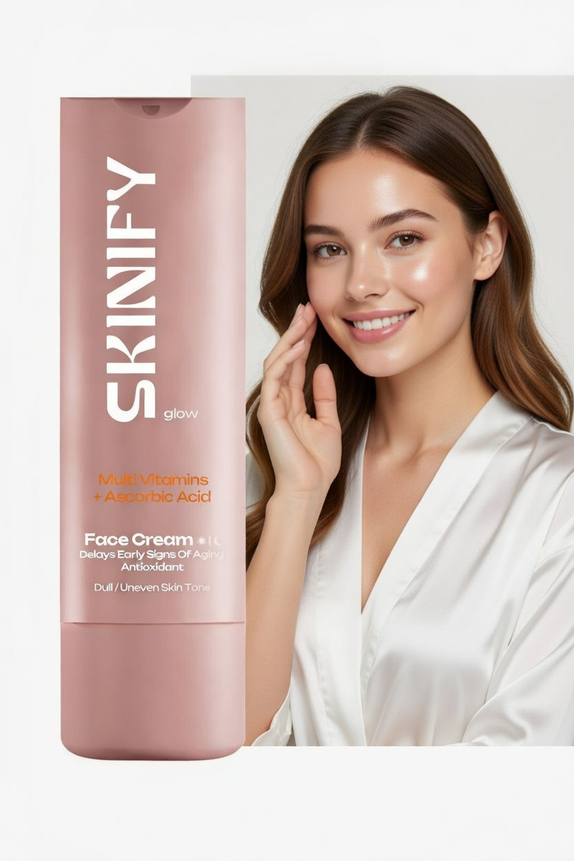 Skinify Glow Multi Vitamins + Ascorbic Acid Face Cream 50 ml2