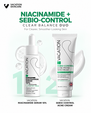 Vacation Clear Balance Bundle— Niacinamide + Sebio-Control