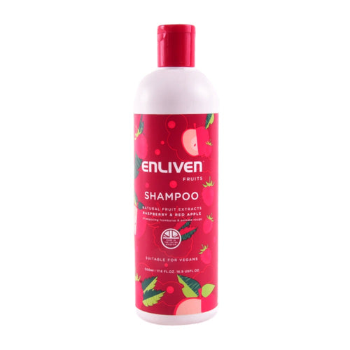 Enliven Fruit Shampoo Raspberry & Red Apple 500ml
