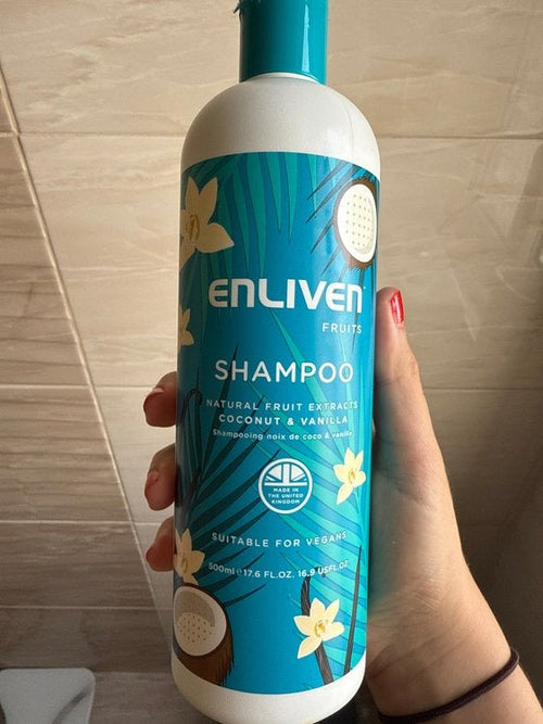 Enliven Fruit Coconut & Vanilla Shampoo 500 ml