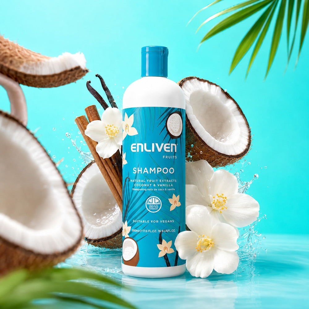 Enliven Fruit Coconut & Vanilla Shampoo 500 ml