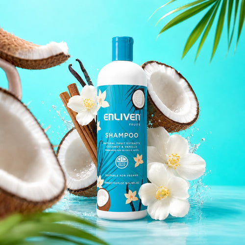 Enliven Fruit Coconut & Vanilla Shampoo 500 ml